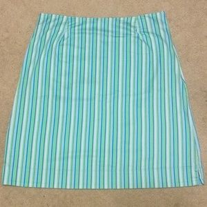 Goodclothes cotton blend stripe skirt sz 14 *R